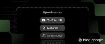 NotebookLM adds audio and YouTube support, plus easier sharing of Audio Overviews
