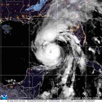 Watch Hurricane Helene from space in live NASA views from ISS (video)