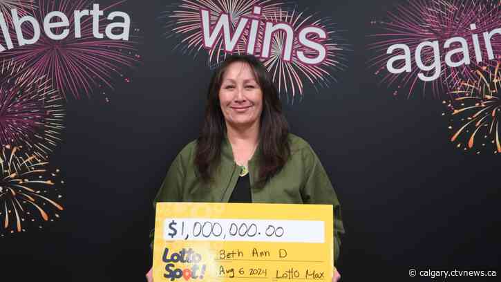 Cardston, Alta., grandmother wins $1 million in Lotto Max draw