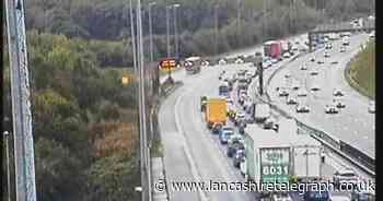 One person injured in crash on M6 which caused six-mile queues