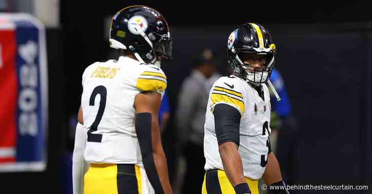 Steelers QB Justin Fields discusses navigating the QB battle, learning from Russell Wilson