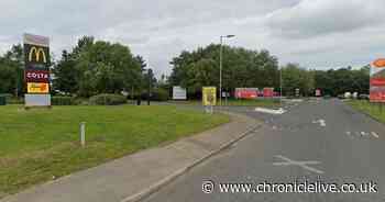 Police chase on A1 after goods taken from 'slashed' HGV at Durham services