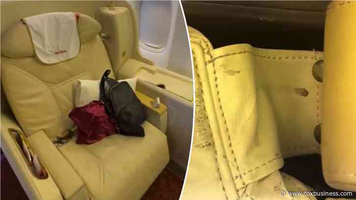 Air India passenger endures filthy first-class cabin after paying $6,300: 'I was robbed'