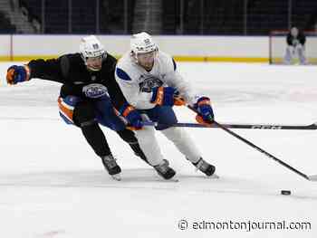 James Hamblin looking to stick this time with hometown Edmonton Oilers