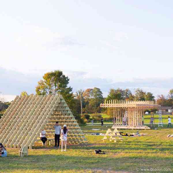 Woodstock pavilions showcase intersection of "digital and analog construction"