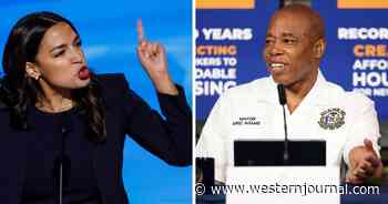 Indicted NYC Mayor Eric Adams Fires Back Against 'No-Show Congresswoman' AOC as Dem Infighting Goes Public