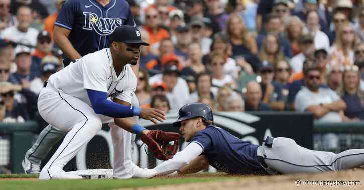 Rays 3, Tigers 4: Rays drop final game of series after early lead