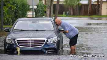 Helene's winds batter Florida as Category 3 storm races toward the coast