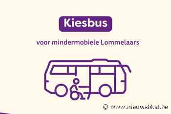 ‘Kiesbus’ brengt minder mobiele Lommelaars naar stembus