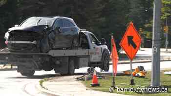 Crash in Angus intersection sends 2 to hospital