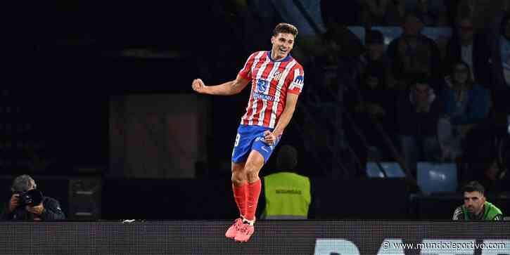 Julián Álvarez, el héroe en Balaídos: "Este gol me ayuda para la confianza"