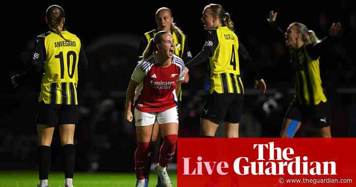 Arsenal 4-0 Häcken, Ajax 4-0 Besiktas and more: Women’s Champions League qualifiers and Europa League – as it happened