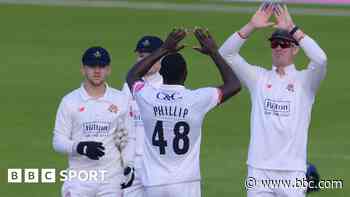 Pears fight back after Lancashire wicket burst