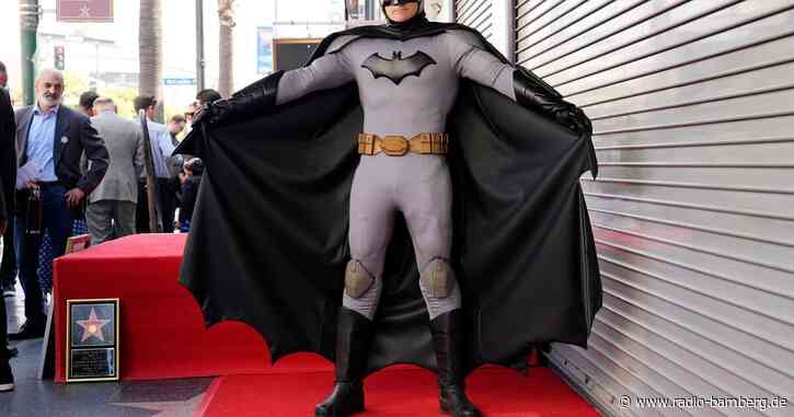 Ein Stern für Batman – erster Superheld auf «Walk of Fame»