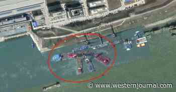 China Rushes to Cover Up Humiliating Naval Loss, But Satellite Images Show They Weren't Quick Enough