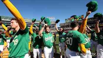 Athletics bid emotional farewell to Oakland Coliseum that they called home since 1968