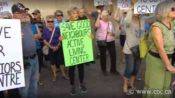 Seniors' groups in Winnipeg rally to protest higher community centre rental fees