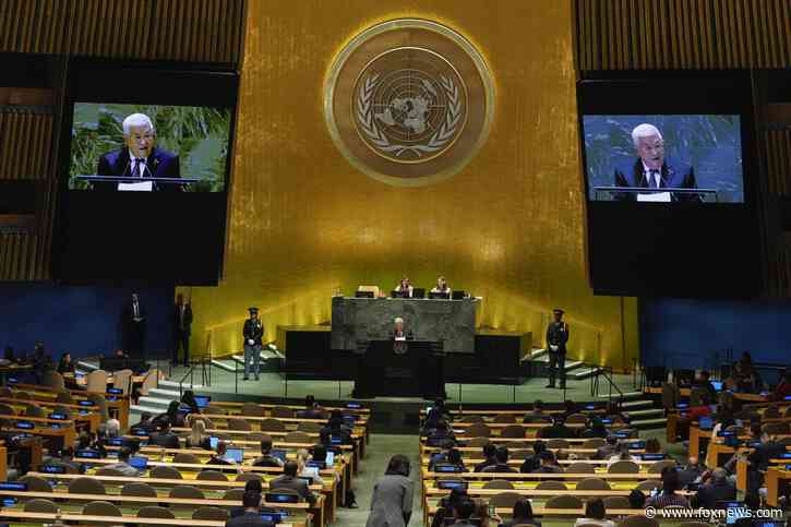 Palestinian President Abbas slams Israel, US during UN speech as critics decry his support for terrorism