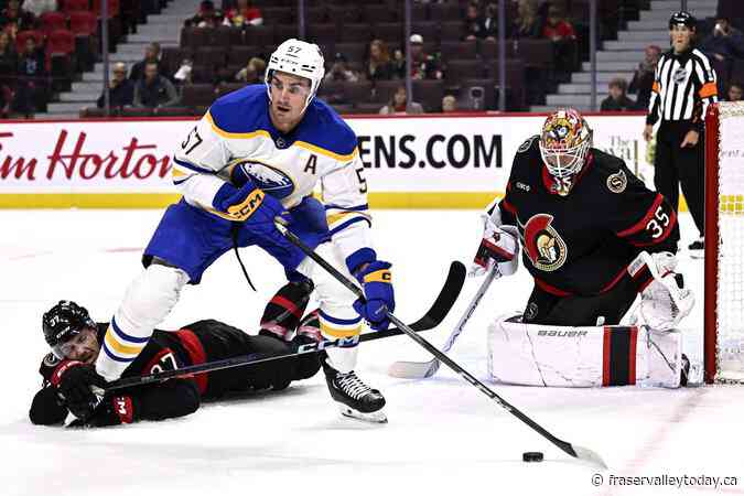 Ostlund scores overtime winner to give Sabres a 3-2 pre-season win over Senators