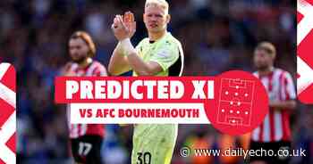 Saints predicted team to visit AFC Bournemouth after first point of season