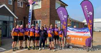 Cemex employees complete 400-mile cycle ride for disability charity