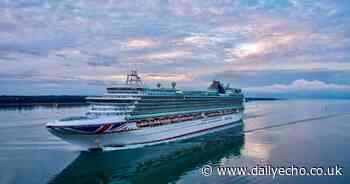 Full cruise ship schedule for Southampton this weekend