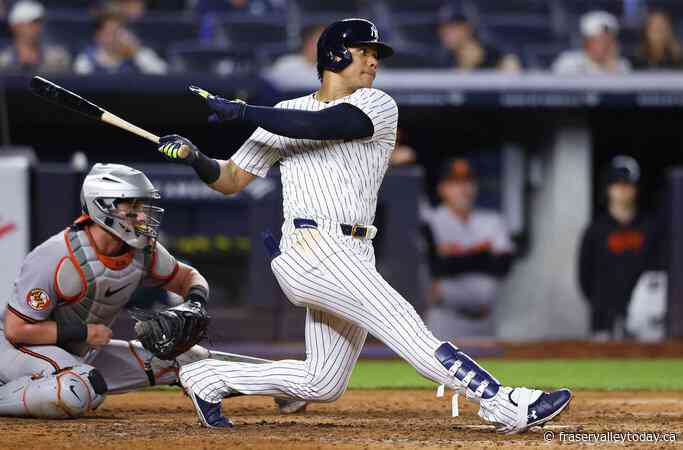 Yankees wrap up AL East with 10-1 win over Orioles, with Judge hitting 58th homer