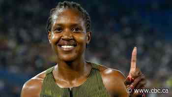 3-time Olympic champ Faith Kipyegon shines at inaugural women's-only track meet in NYC