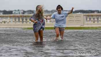 Helene makes landfall in northwestern Florida as a Category 4 hurricane