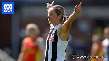 Magpies edge Suns for first victory of AFLW season