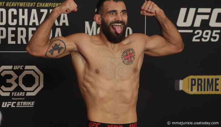 UFC Fight Night 243 official weigh-in results (3 a.m. ET)