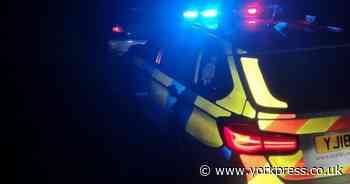 Crash in East Yorkshire village