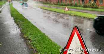 Homes flooded in North Yorkshire - emergency crews called in