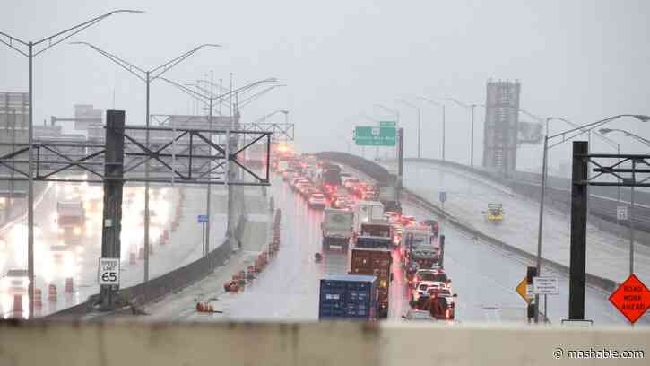 See Florida road conditions on live webcams as Hurricane Helene hits