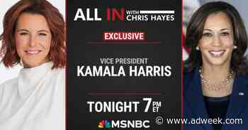 Kamala Harris’ Stephanie Ruhle Interview Draws Nearly 3 Million Viewers