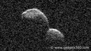 A Snowman-Shaped Asteroid Tumbles Past Earth at Incredible Speed