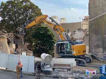 Premier coup de pelleteuse pour le futur cinéma de Grasse