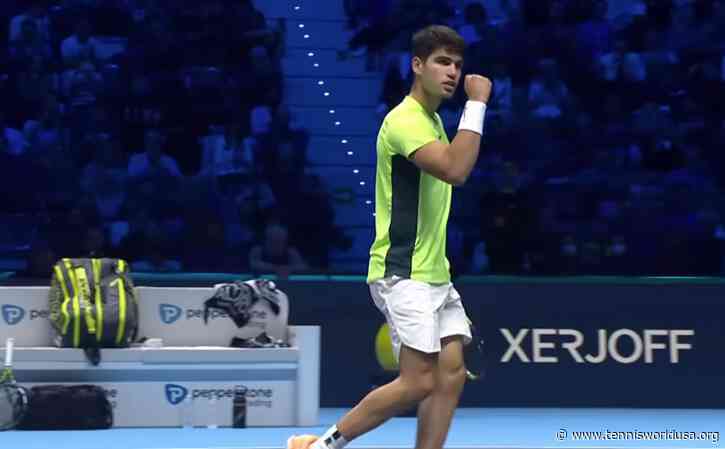 Carlos Alcaraz punches ATP Finals ticket