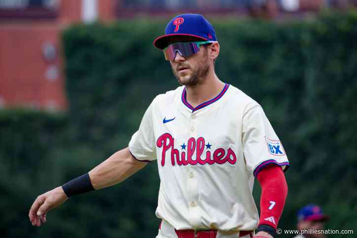 Trea Turner reflects on experience playing with bye: ‘It’s more mental than anything’