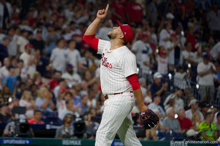 Phillies reward closer Carlos Estévez with ‘special’ moment in NL East clincher