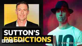 Sutton's predictions v Maximo Park frontman Paul Smith