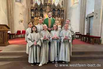 Pfarrgemeinde St. Martin begrüßt neue Ministrantinnen