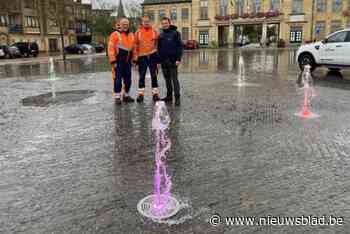 Fonteinen sprankelen weer na herstelling van 100.000 euro: “Water wordt nu opgevangen en hergebruikt”