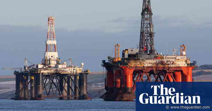 North Sea oil and gas firms in UK ‘failing to invest in renewable energy’