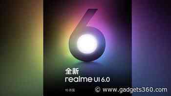 Realme UI 6.0 Update for Smartphones Officially Confirmed to Launch in China in October