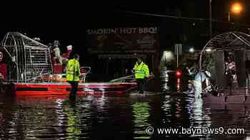 Emergency crews called for dozens of water rescues in Citrus County