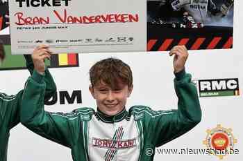 Tiense kartpiloot Bran Vanderveken (14) mag als enige Belg bij de junioren naar het WK Karting