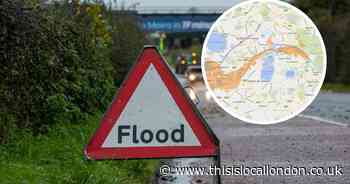 Flood alert in place for parts of River Thames near Hampton Court