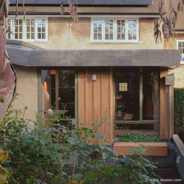 Pensaer revamps Allotment Cottage in London with timber-framed extension