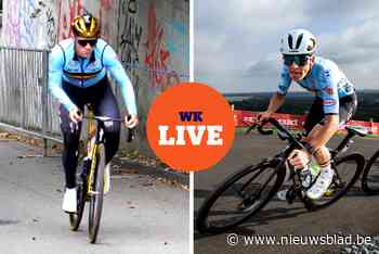 LIVE WK WIELRENNEN. Evenepoel, Pogacar en Van der Poel verkennen parcours, beloften zijn begonnen aan wegrit